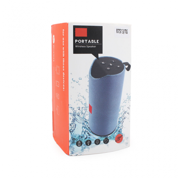 Bluetooth zvučnik TG113 sivi - 69706