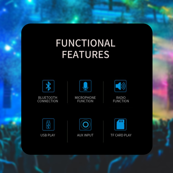 Bluetooth zvucnik TTD-2807 - 209701-1