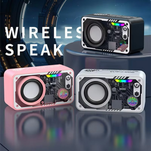 Bluetooth zvučnik V1 BT 5.3 beli - 611701