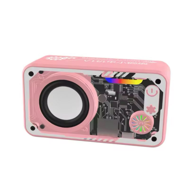Bluetooth zvučnik V1 BT 5.3 pink - 611703