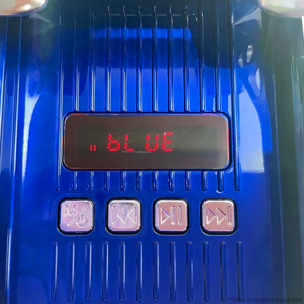 Bluetooth zvučnik WS-X65 plavi - 223275