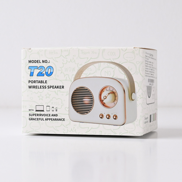 Bluetooth zvucnik T20 beli - 220764