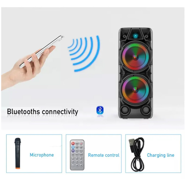 Bluetooth zvucnik ZQS-8210 2x8