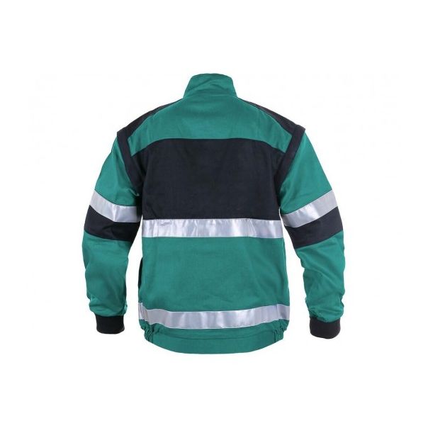 CANIS Radna bluza Luxy Bright, zelena/crna - 67051-1