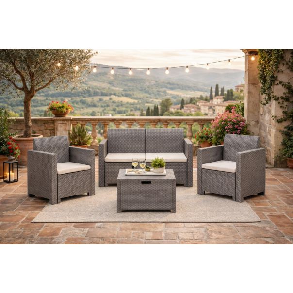 BICA Baštenska garnitura Nebraska 2, krem - EP2964114