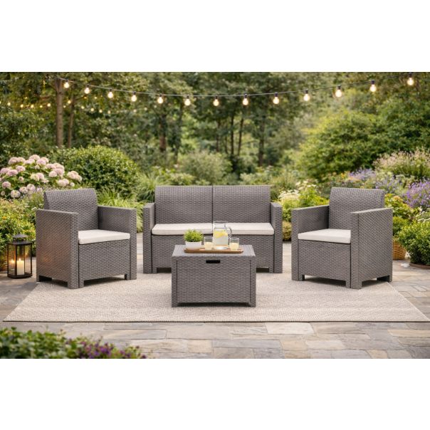 BICA Baštenska garnitura Nebraska 2, krem - EP2964114