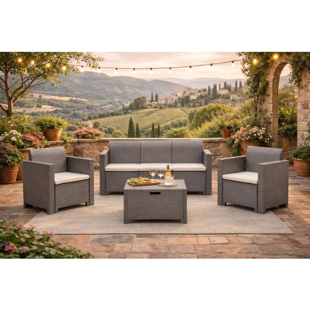 BICA Baštenska garnitura Nebraska 3, krem - EP2964117