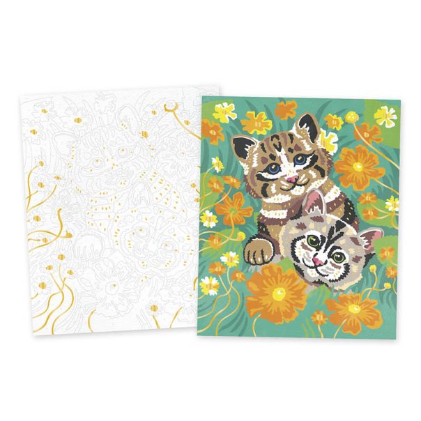 JANOD Kreativni set bojenje po brojevima Slatke životinje - J07984