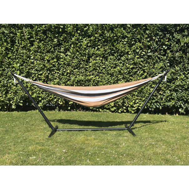 BOLZZ Baštenska ležaljka sa čeličnim ramom 2.4m 001 - BOLLEZ24M001