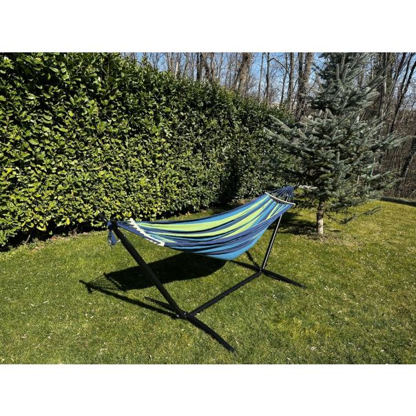 BOLZZ Baštenska ležaljka sa čeličnim ramom 2.4m 003 - BOLLEZ24M003