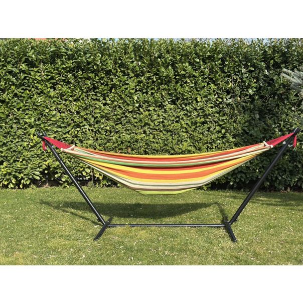 BOLZZ Baštenska ležaljka sa čeličnim ramom 2.4m 004 - BOLLEZ24M004