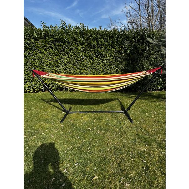 BOLZZ Baštenska ležaljka sa čeličnim ramom 2.4m 004 - BOLLEZ24M004