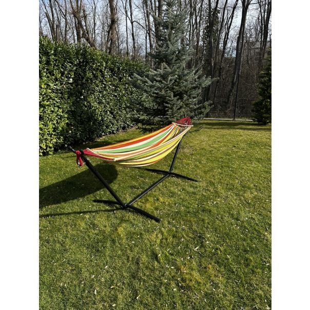 BOLZZ Baštenska ležaljka sa čeličnim ramom 2.4m 004 - BOLLEZ24M004