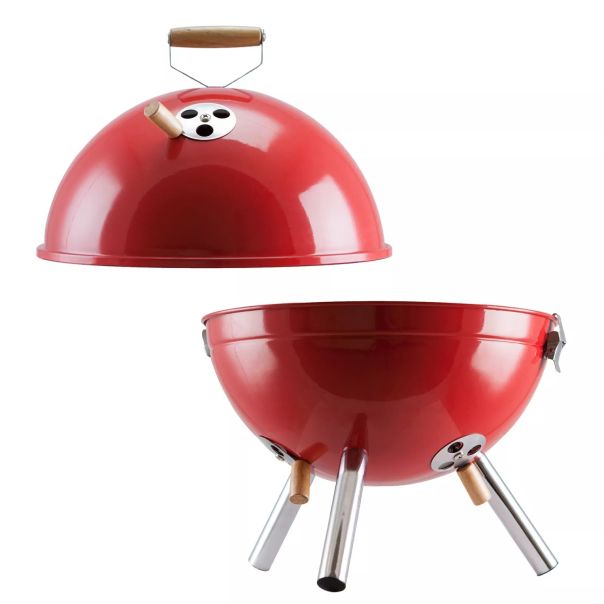 BOLZZ Roštilj Mini Kamp, crvena - BOLROSMC1