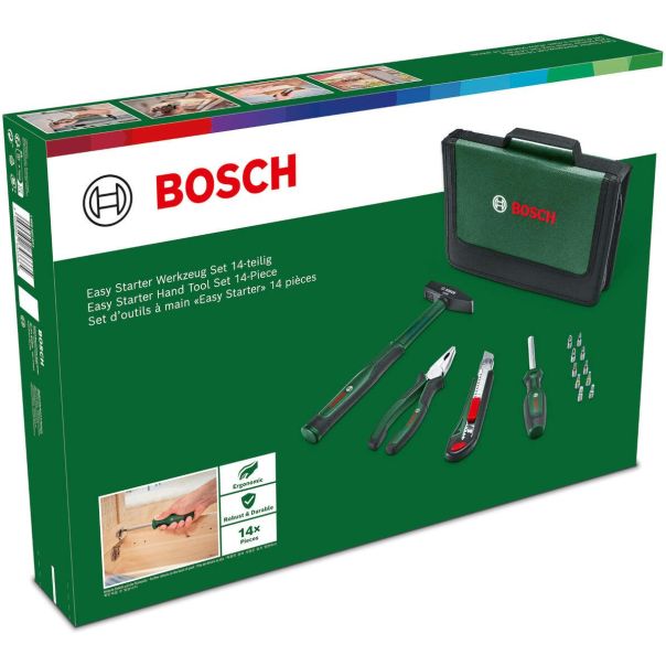 BOSCH Set ručnog alata za početnike Easy 14 delova - 1600A02BY3