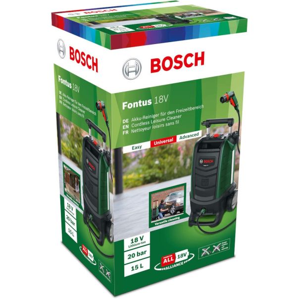 BOSCH Akumulatorski perač pod visokim pritiskom 18V Fontus - 06008B6102
