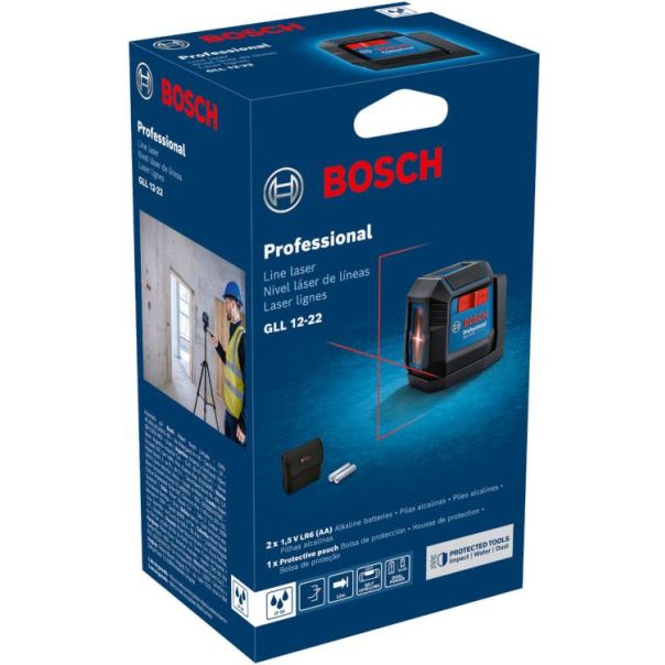 BOSCH Laser za linije 12m GLL 12-22 - 0601065220
