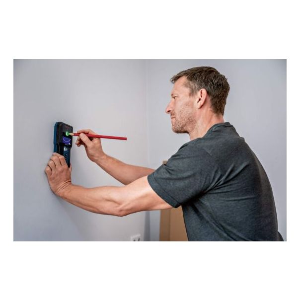 BOSCH Detektor struje - kablova pod naponom + Li-Ion baterija BA 3,7V GMS 120-27 - 0601081701