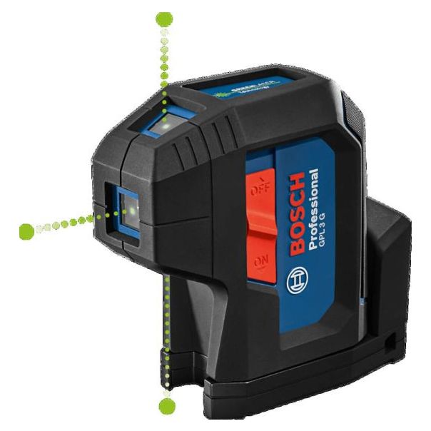 BOSCH Laser za tačke 30m - zeleni zrak GPL 3 G - 0601066N00