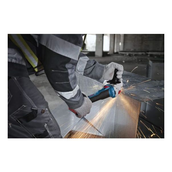 BOSCH Aku ugaona brusilica 125mm GWS 18V-8 2x4,0Ah + punjač u koferu - 06019N9020