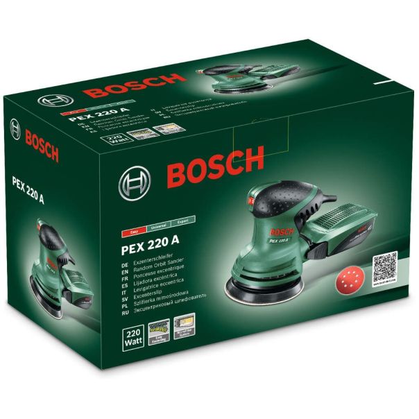 BOSCH Ekscentar brusilica PEX 220 A, 220W - 0603378000
