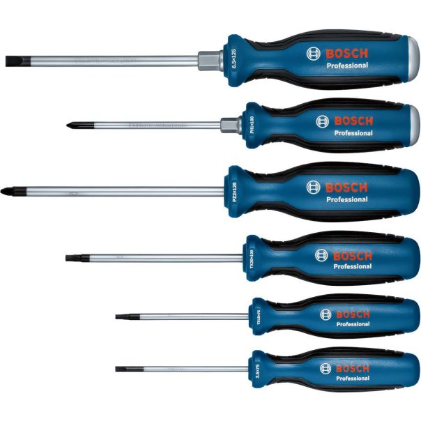 BOSCH Set odvrtača 6 kom Screwdr set mix - 1600A02CV3