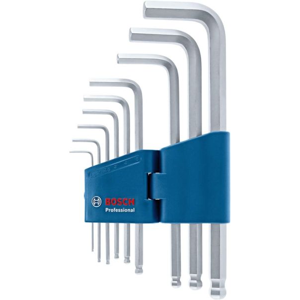 BOSCH Imbus ključevi set 9 komada Hex - 1600A01TH5