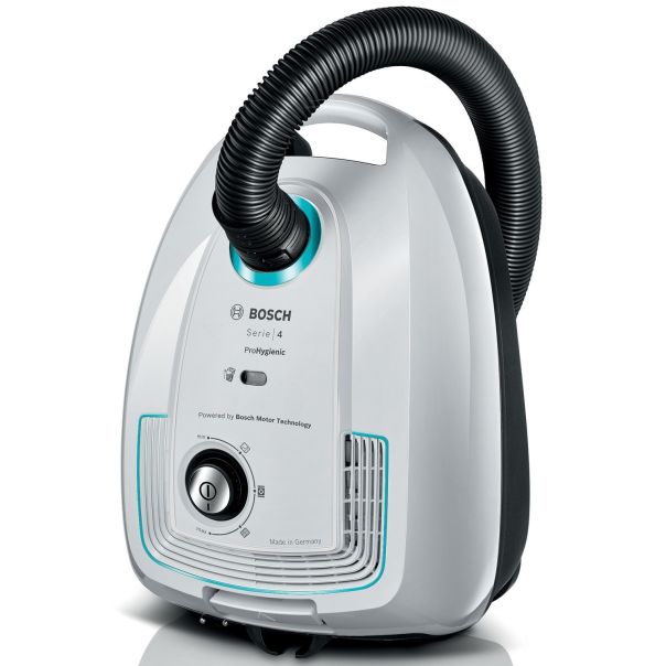 BOSCH Usisivač sa kesom za prašinu BGB38HYG1, bela - BGB38HYG1