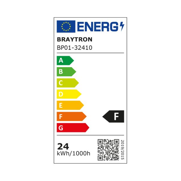 BRAYTRON Ugradni LED panel BRY-SMD-CRD-24W-10INC-WHT-4000K - BP01-32410