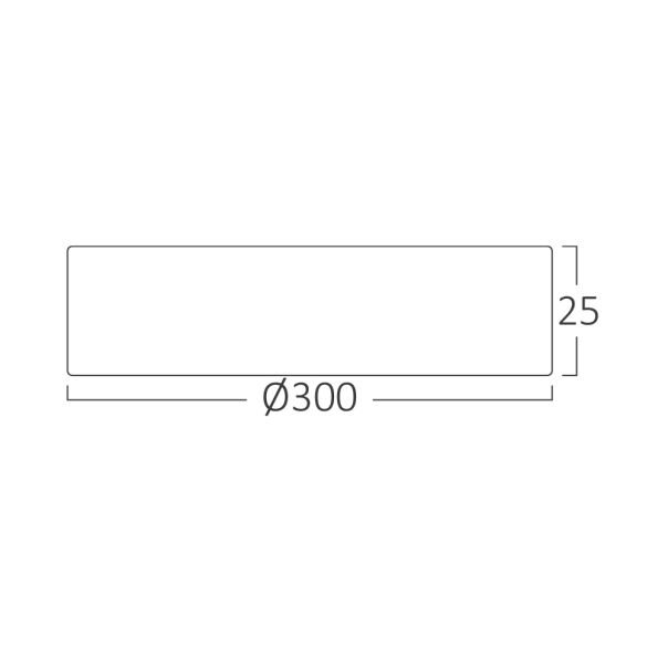 BRAYTRON LED plafonjera BRY-JADE-SLR-BLC-RND-26W-3u1 - BP07-00381