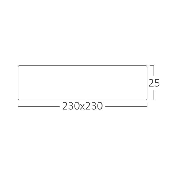 BRAYTRON LED plafonjera BRY-JADE-SLR-WHT-SQR-20W-3u1 - BP07-10280
