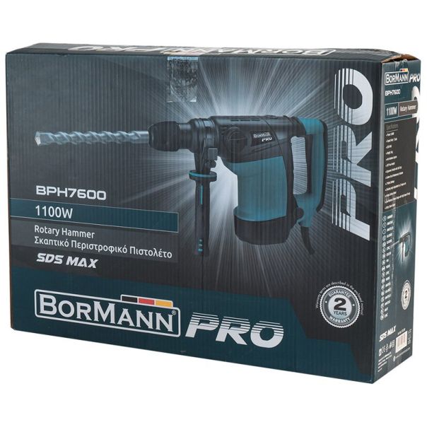 BORMANN PRO Udarna čekić bušilica SDS-MAX (hamer) BPH7600 - BPH7600