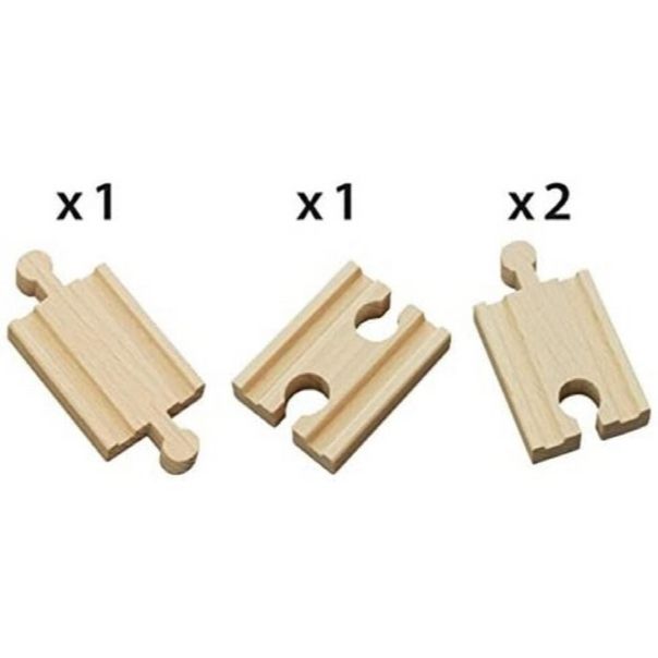 BRIO Delovi za prugu - mini ravne staze - BR33333