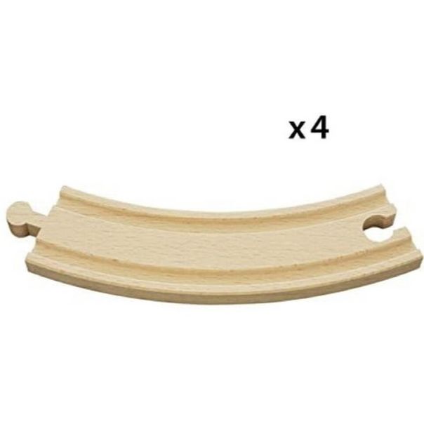 BRIO Delovi za prugu - velike zakrivljene staze - BR33342