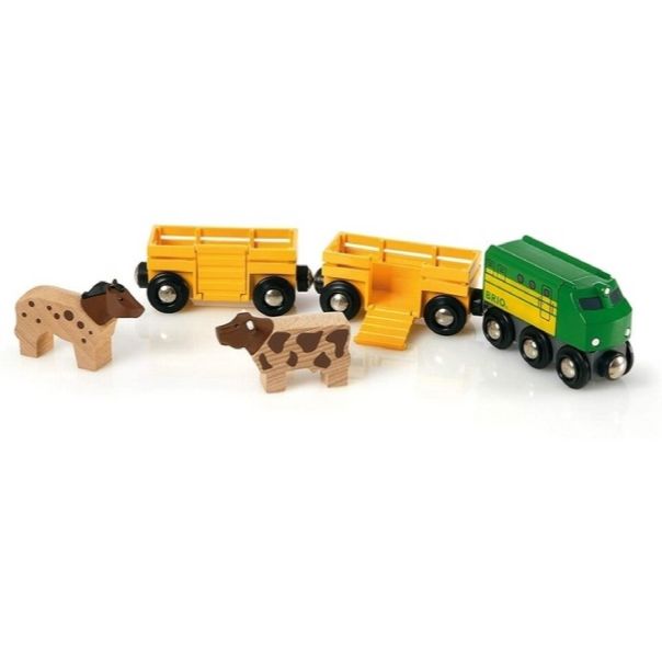 BRIO Poljoprivredni voz sa 2 vagona - BR33404