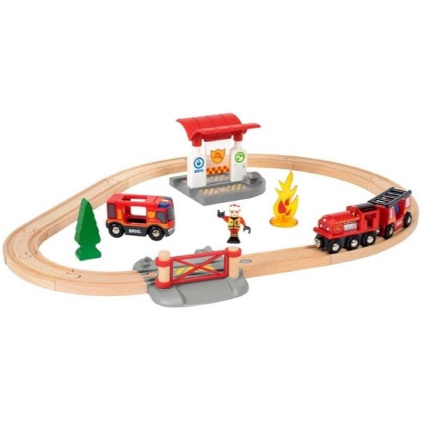 BRIO Set za vatrogasce - BR33815