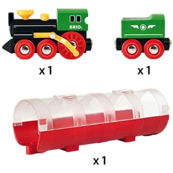 BRIO Tunel i parna lokomotiva - BR33892