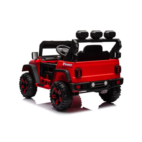 BBO Džip na akumulator 12V, crvena - BRD-2128RED