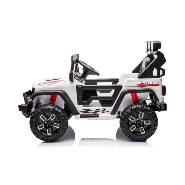 BBO Džip na akumulator 12V, bela - BRD-2128WHITE