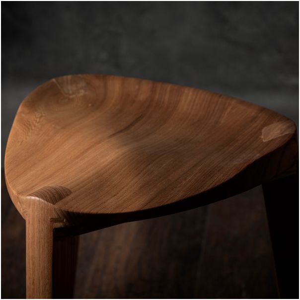 MEDA FURNITURE Hoklica Nire Oku XL – orah 45 cm - BrestXL50izd