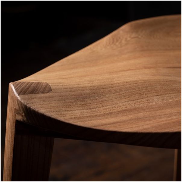 MEDA FURNITURE Hoklica Nire Oku XL – orah 45 cm - BrestXL50izd