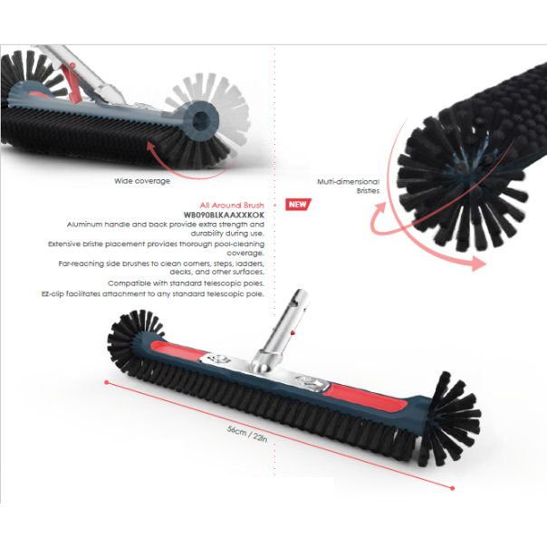 Kokido Četka za bazen sa bočnim četkicama Revolution 22″/56cm - 13305