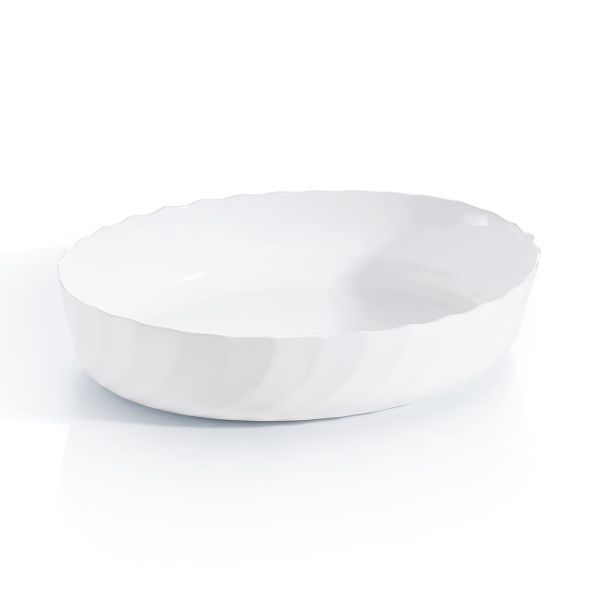 LUMINARC Oval 32cm Trianon, bela - P4018