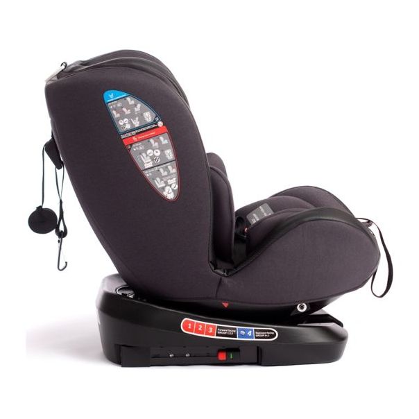 BBO Auto sedište I-Size Cosmos Isofix (BS09P) 40-150 cm- black - BS09P-BLK