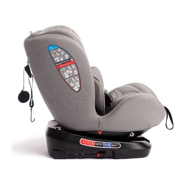 BBO Auto sedište I-Size Cosmos Isofix (BS09P) 40-150 cm- light grey - BS09P-LHG