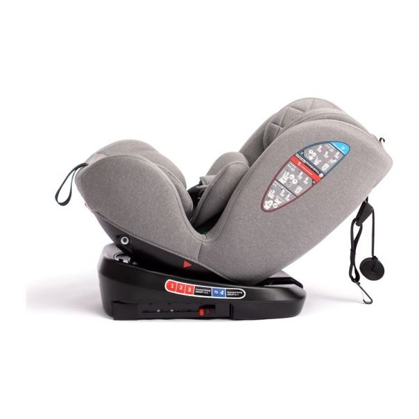 BBO Auto sedište I-Size Cosmos Isofix (BS09P) 40-150 cm- light grey - BS09P-LHG