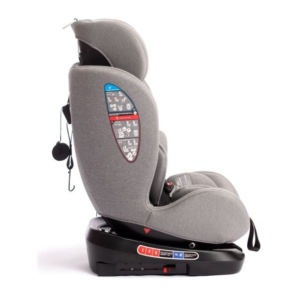 BBO Auto sedište I-Size Cosmos Isofix (BS09P) 40-150 cm- light grey - BS09P-LHG