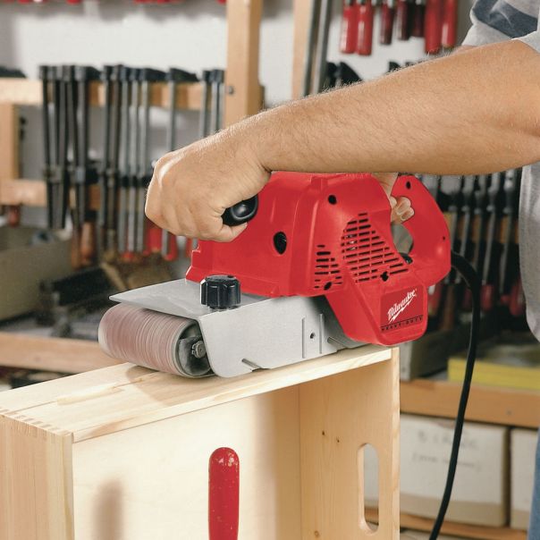 MILWAUKEE Tračna brusilica 100mm 1150W - BS 100 LE - 4933385150