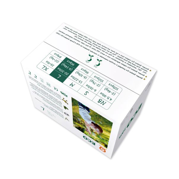 BESUPER ECO Bamboo Pelene L (9-14 kg) 90 kom - BSE-P-L