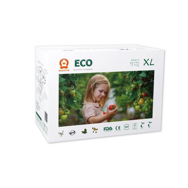 BESUPER ECO Bamboo Pelene XL (12-17 kg) 84 kom - BSE-P-XL